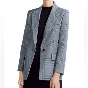 Maje Houndstooth Blazer and Skort Set - Size 40